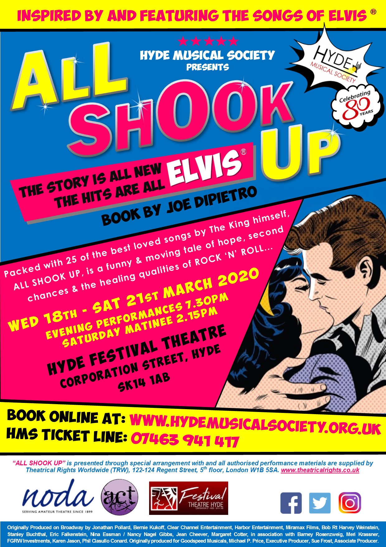 ALL SHOOK UP POSTER
